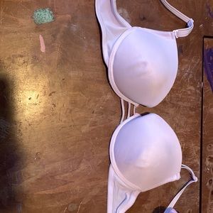 white 36A somewhat push-up bra